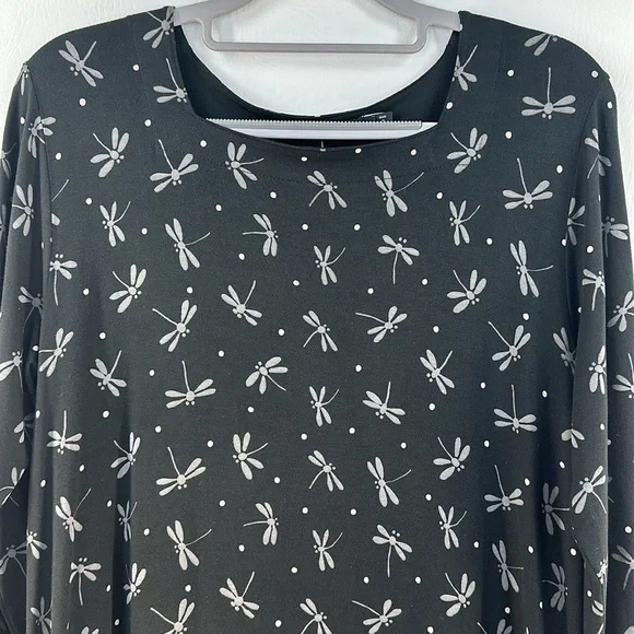 Gudrun Sjoden Dragonfly Long Sleeve Midi Dress - Picture 2 of 8